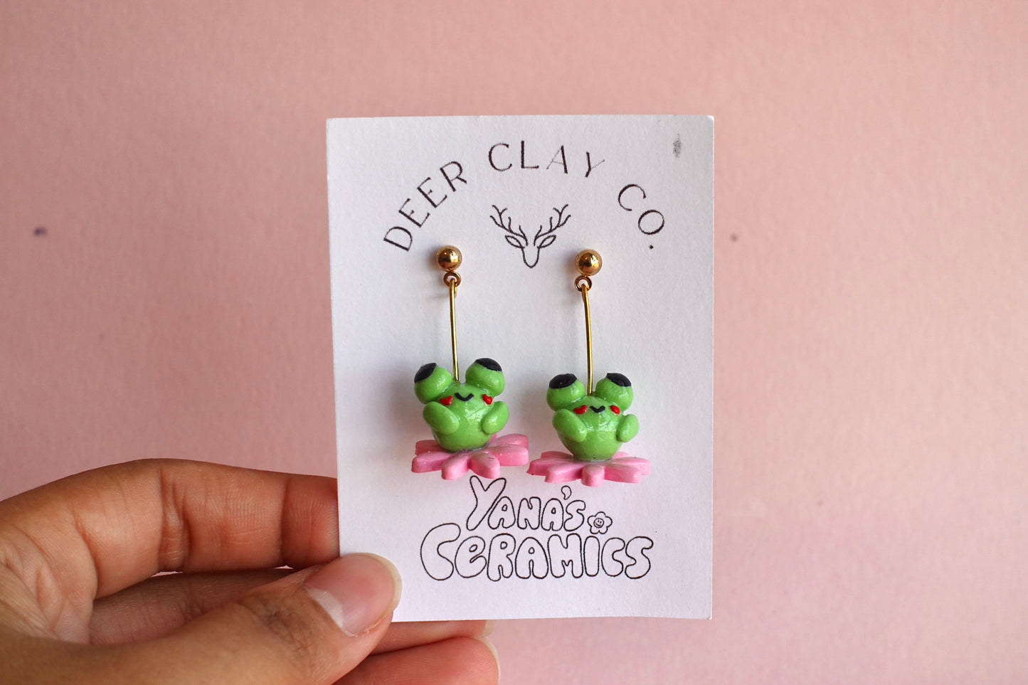 Froggy Earrings #3