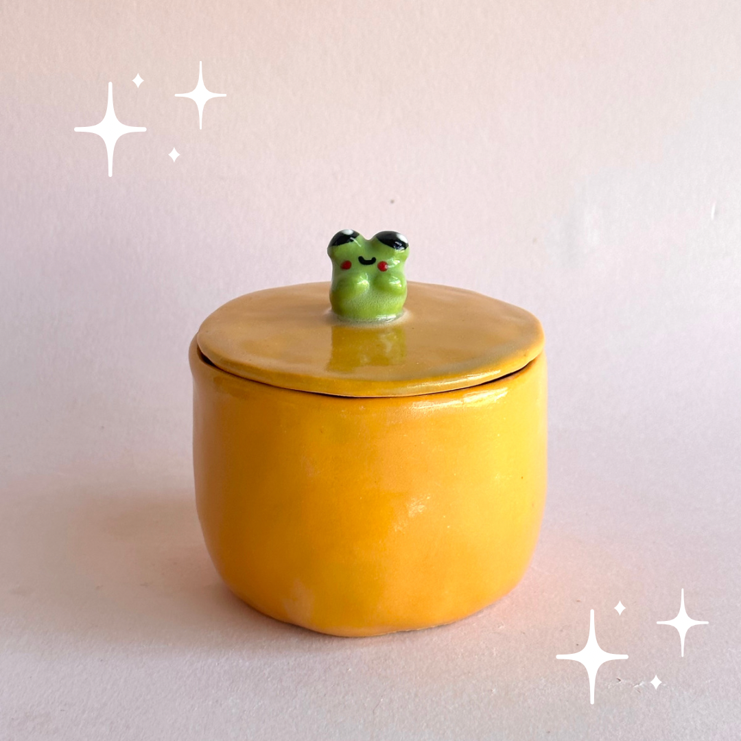 Hello Froggy Jar