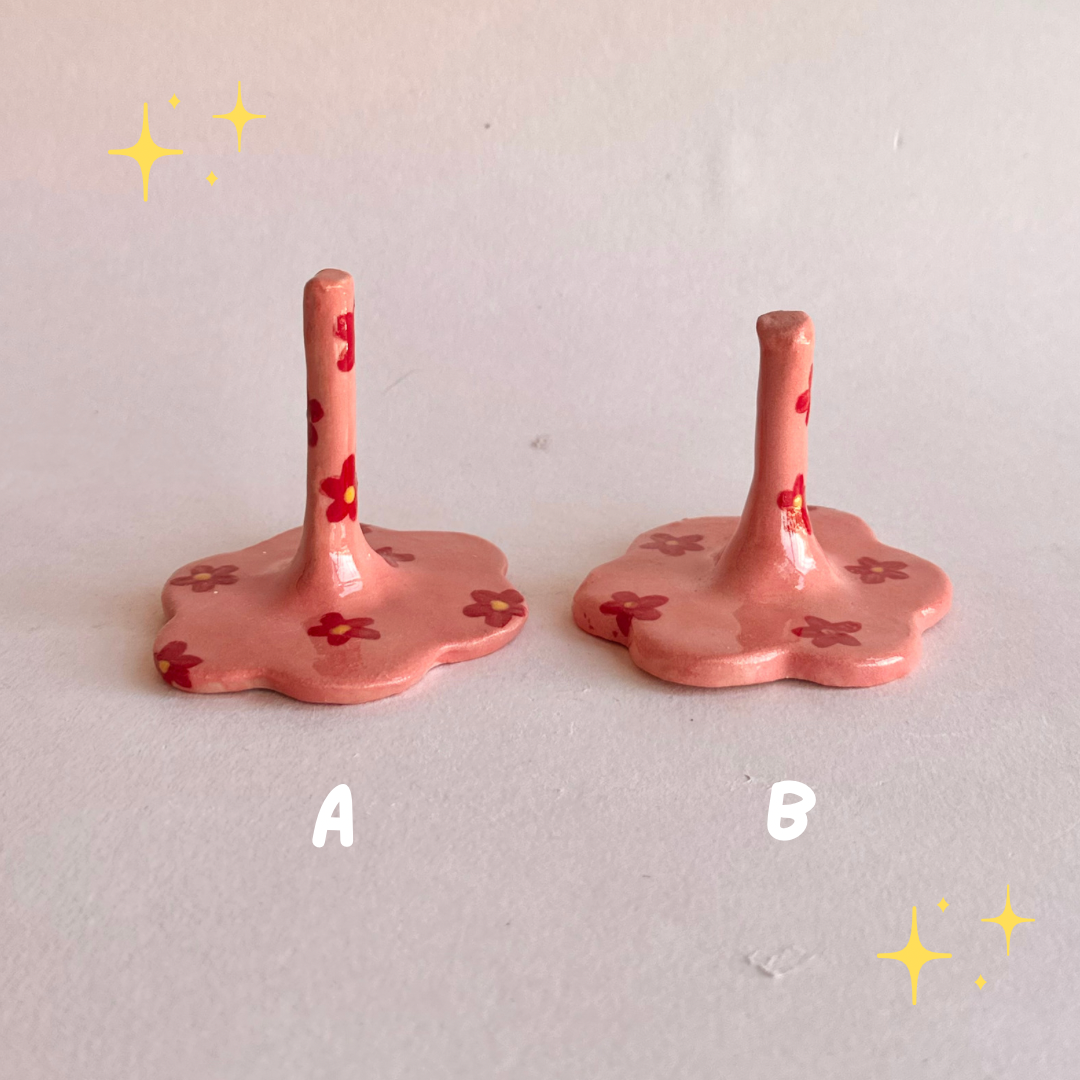 Ring Holders - Pink