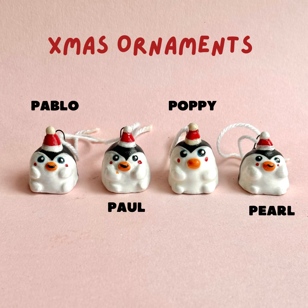 Penguin Xmas Ornaments
