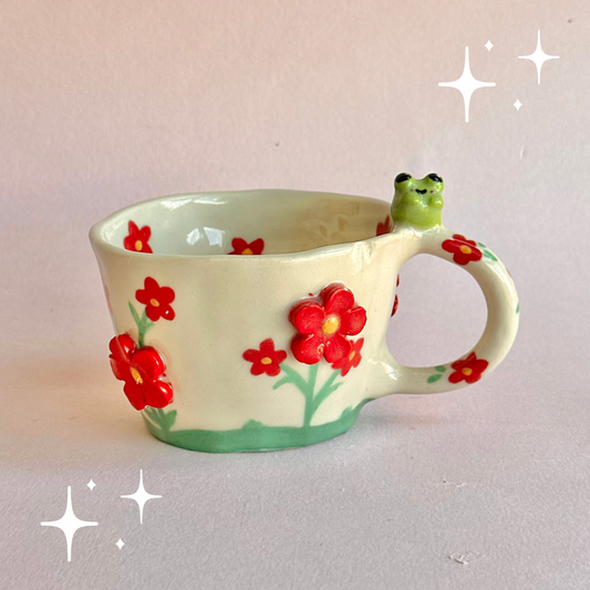 Mini mug friend - red