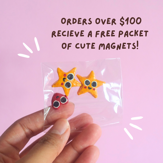 ⭐️Free Magnet Pack, Orders over $100⭐️