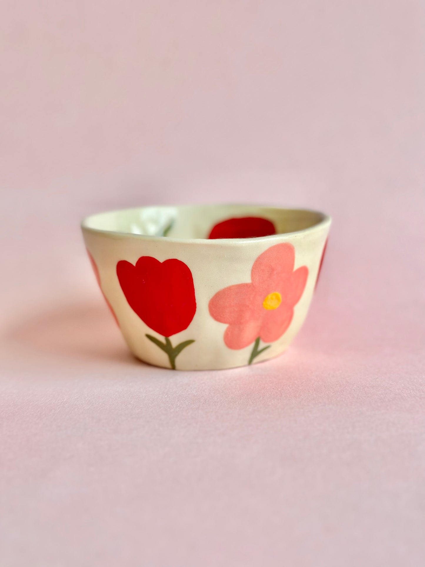 Tulip and Flower Bowl